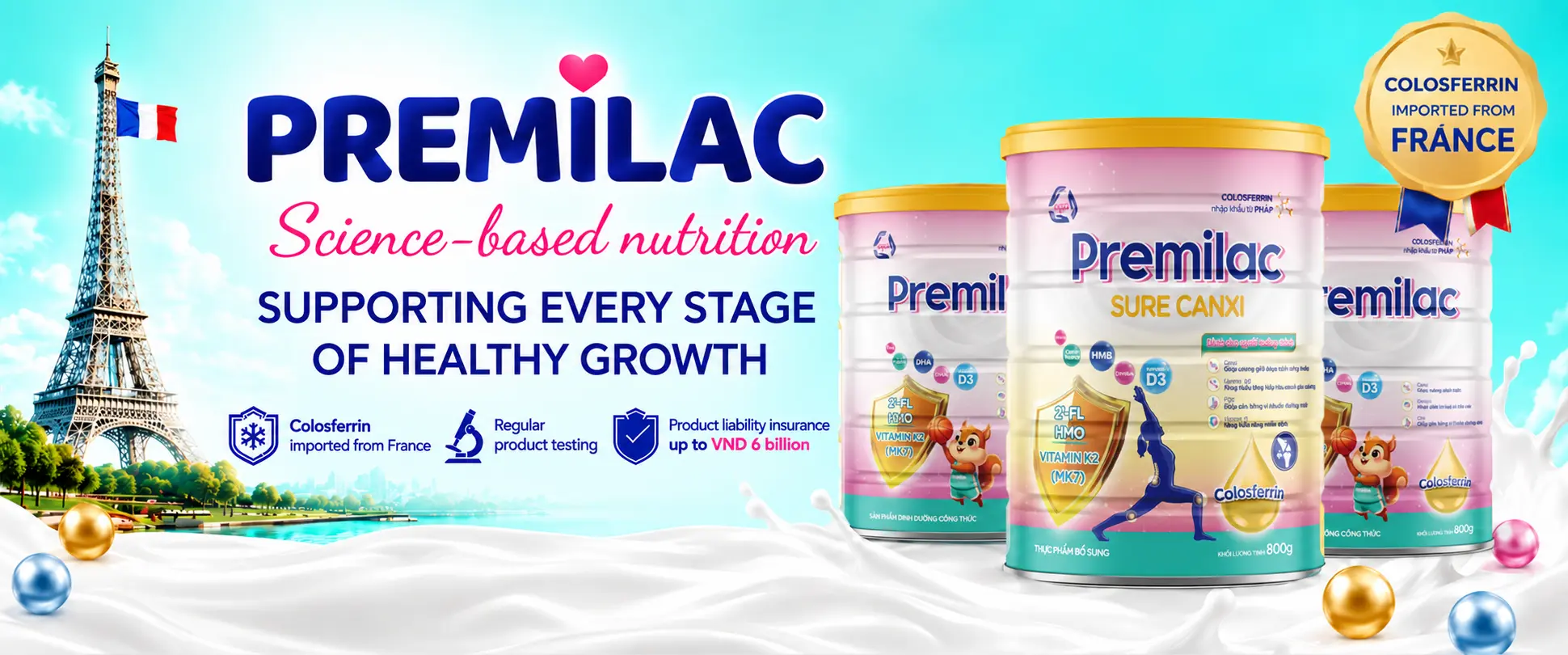 Premilac – Science-based nutrition supporting every stage of growth