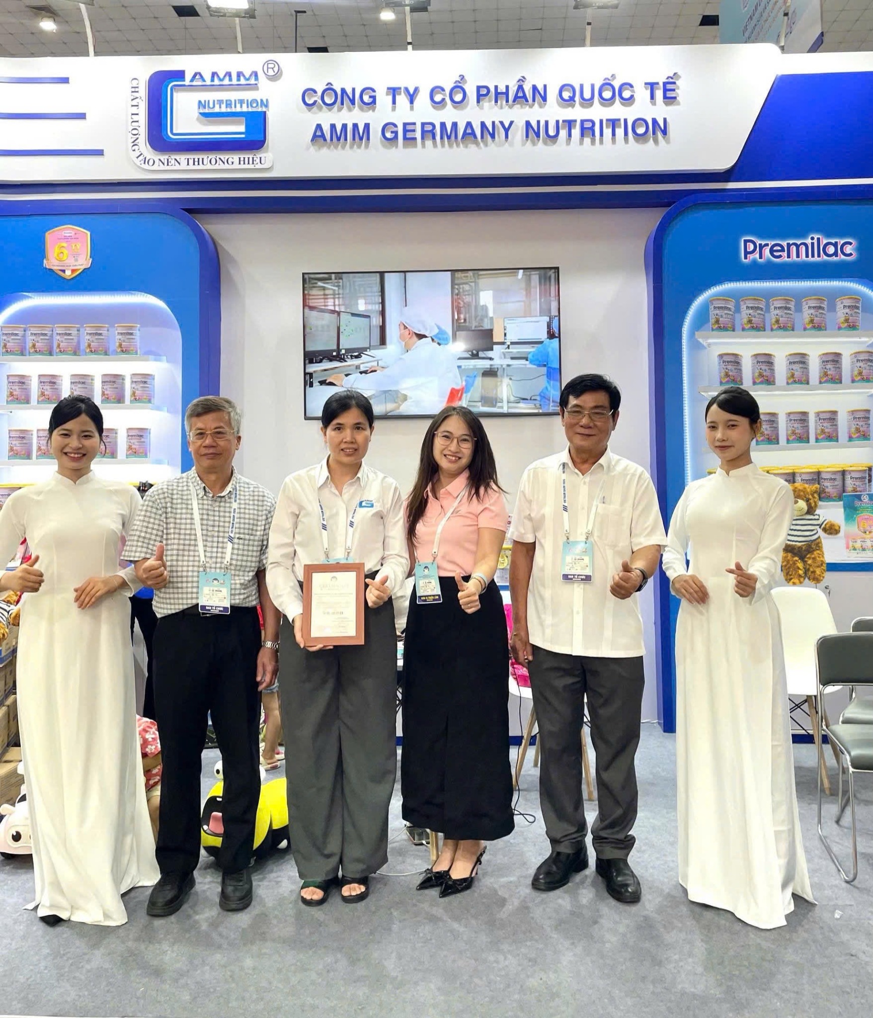 Gian hàng Premilac tại Triển lãm Quốc tế ngành Sữa 2026